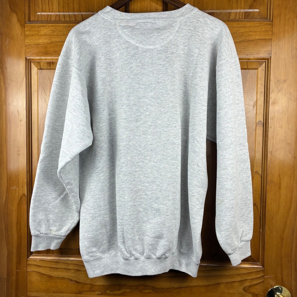VTG 90s Rare Genus Mickey Mouse Classics Sweatshirt Gray Made in USA Lg Disney - Picture 3 of 9